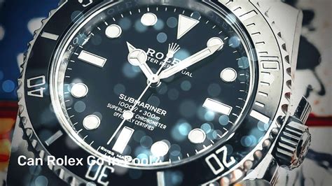 can rolex go in water|rolex waterproof watch.